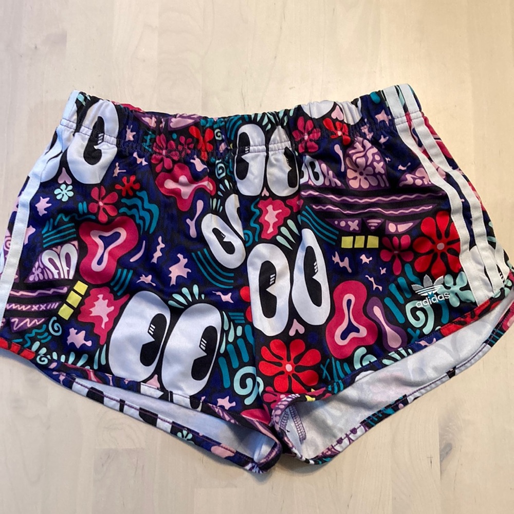 Very patterned shorts from adidas, Size small